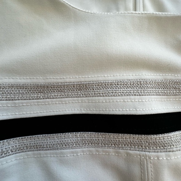 White House Black Market White and Black Mini Dress - Picture 4 of 8